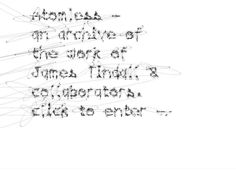 An archive of the work of James Tindall & Collaborators